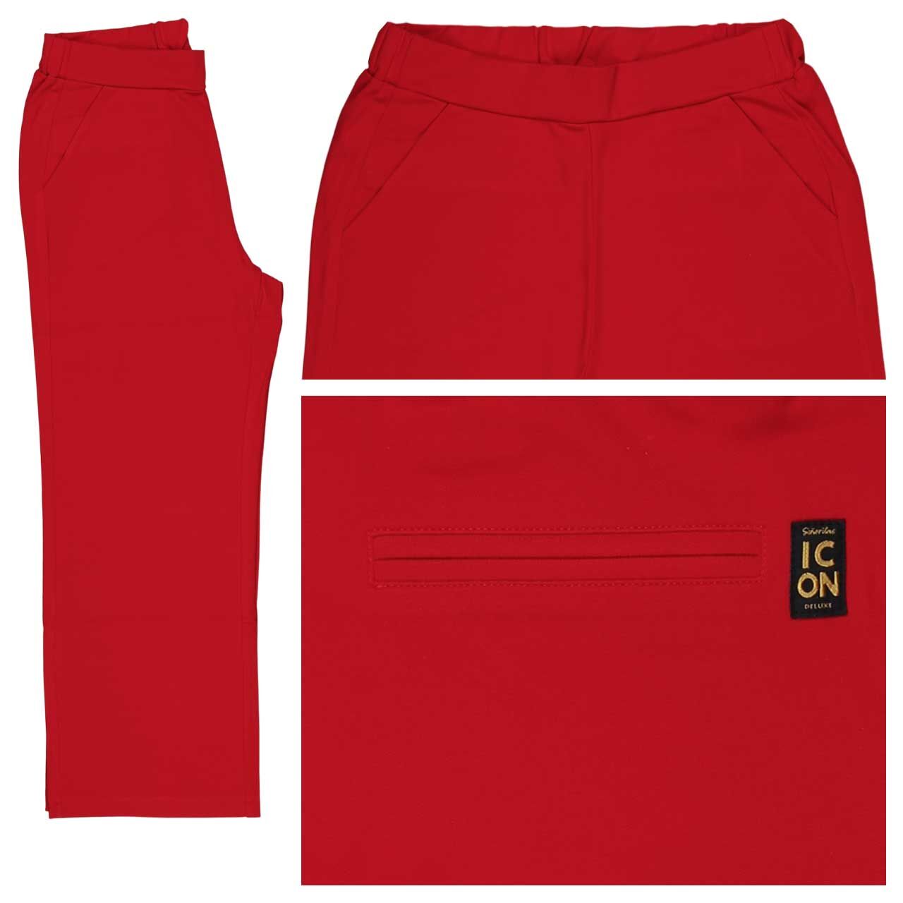 Senoritas ICON Moonshine Smash 3/4 Chinohose red kiss