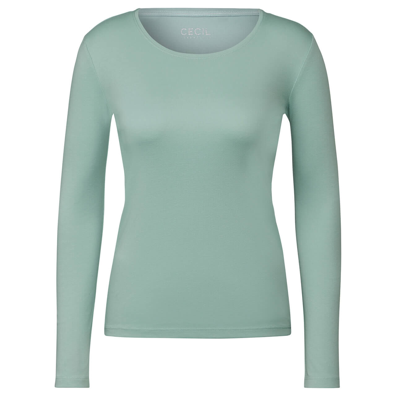 Cecil Damen Langarm Shirt Pia glaced salvia green 