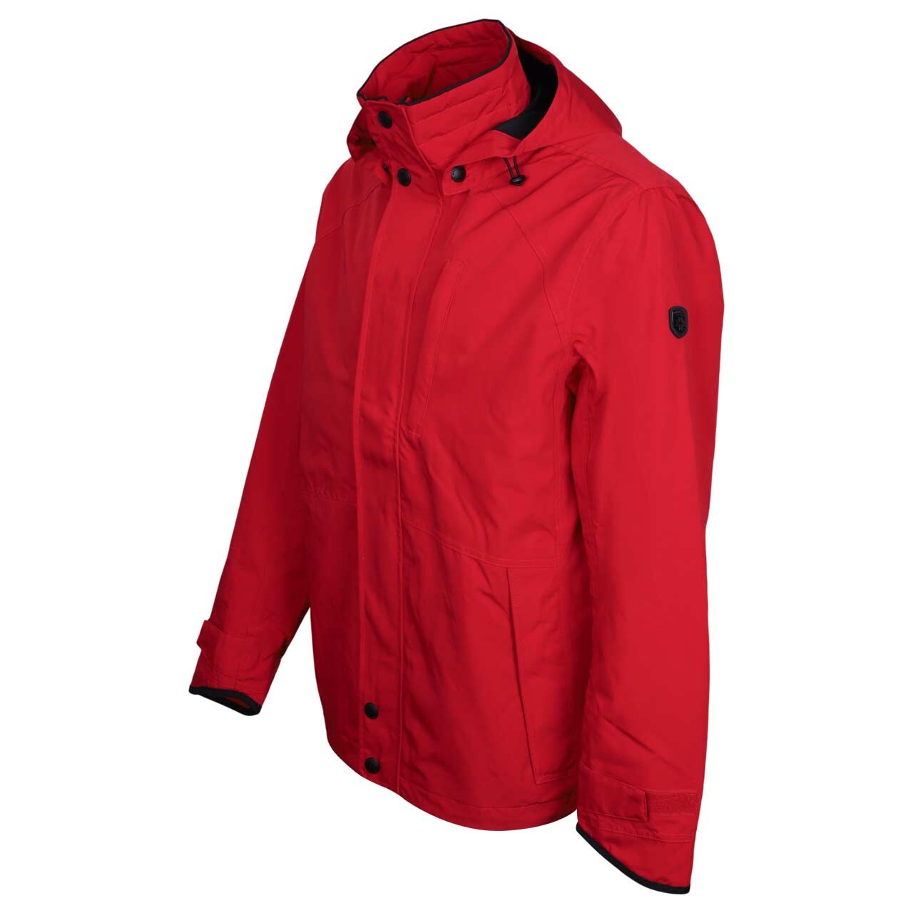 Herren Jacke Tirol von Wellensteyn in Rot, Seitansicht