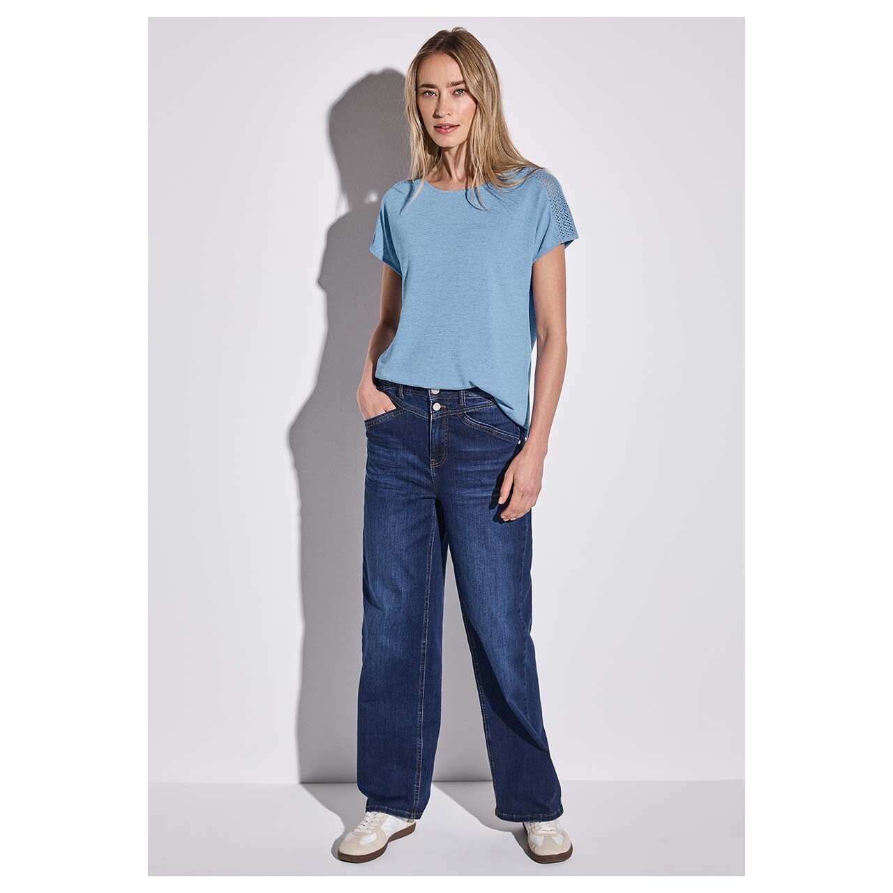 T-Shirt Blu da Donna | Tommy Hilfiger T-Shirt Blu da Donna | Tommy Hilfiger