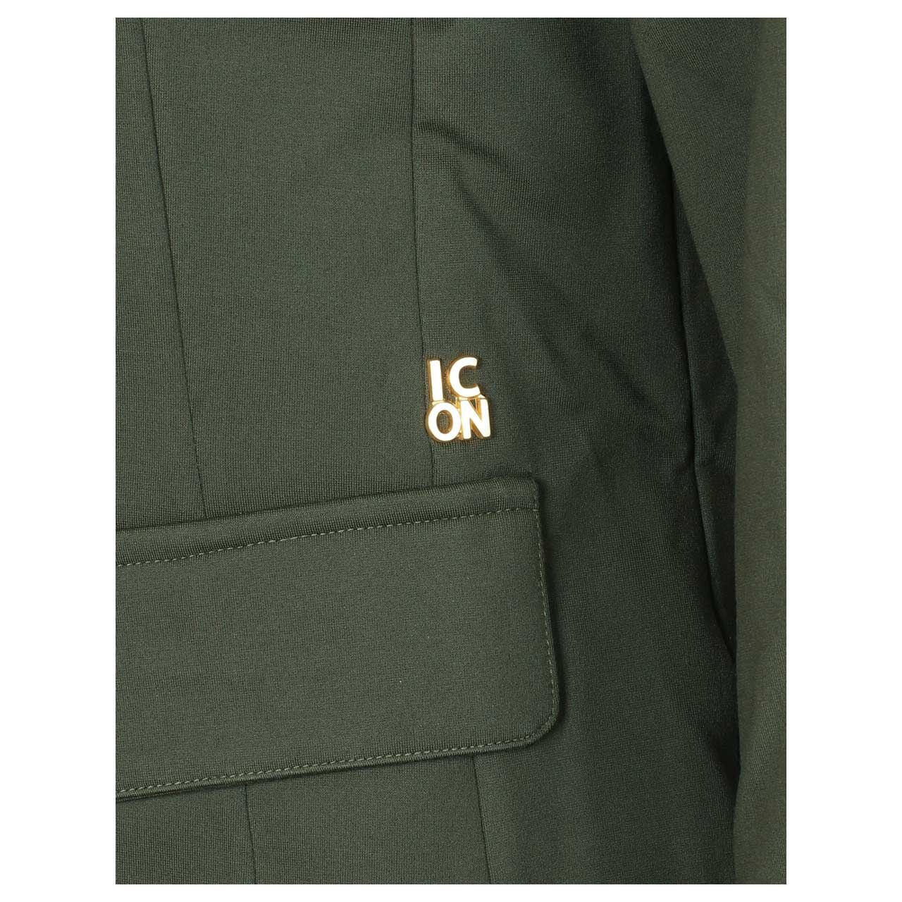 Damen Blazer von Senoritas Icon in Dunkelgrün, Detailansicht Tasche vorne