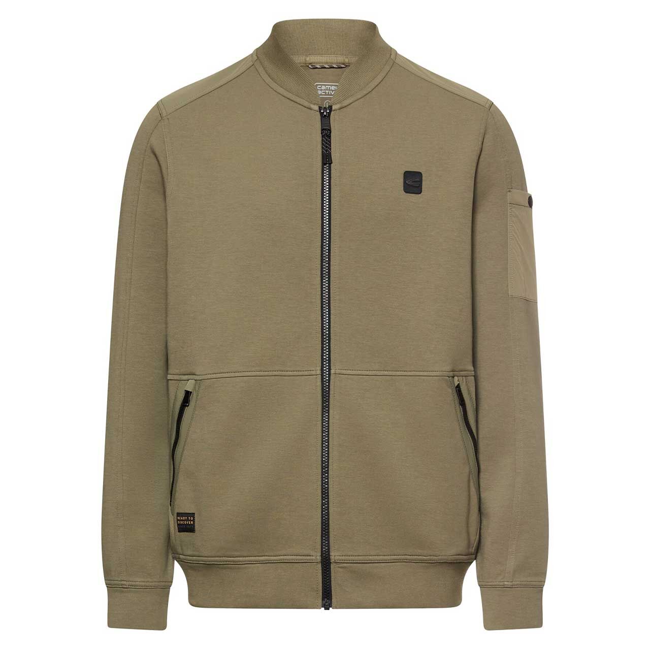 Camel active Herren Sweatjacke deep olive