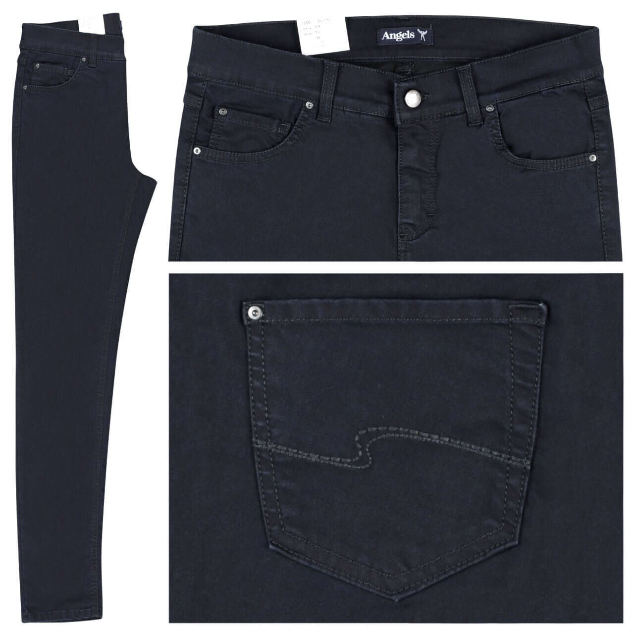 angels-jeans-skinny-blue-night-30 Angels Skinny Jeans in Dunkelblau, FarbNr. 30