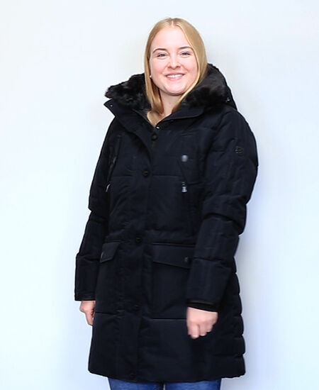 centurion-navycheck-thumbnail Wellensteyn Centauri Lady Damen Jacke in Dunkelblau