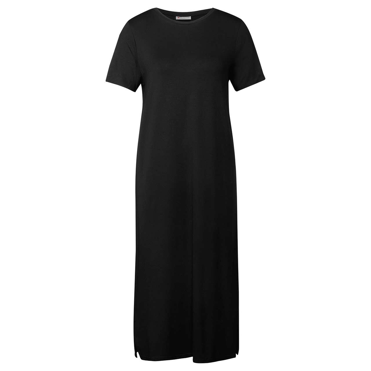 Street One Damen Kurzarm Kleid Sleeve Detail Dress black