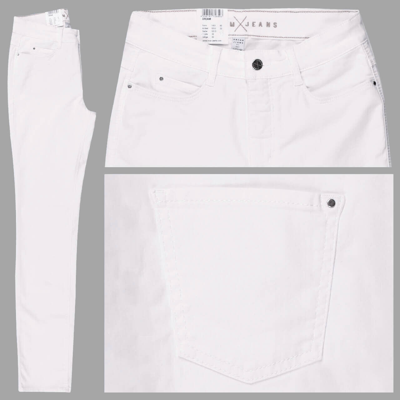 MAC Dream Jeans white