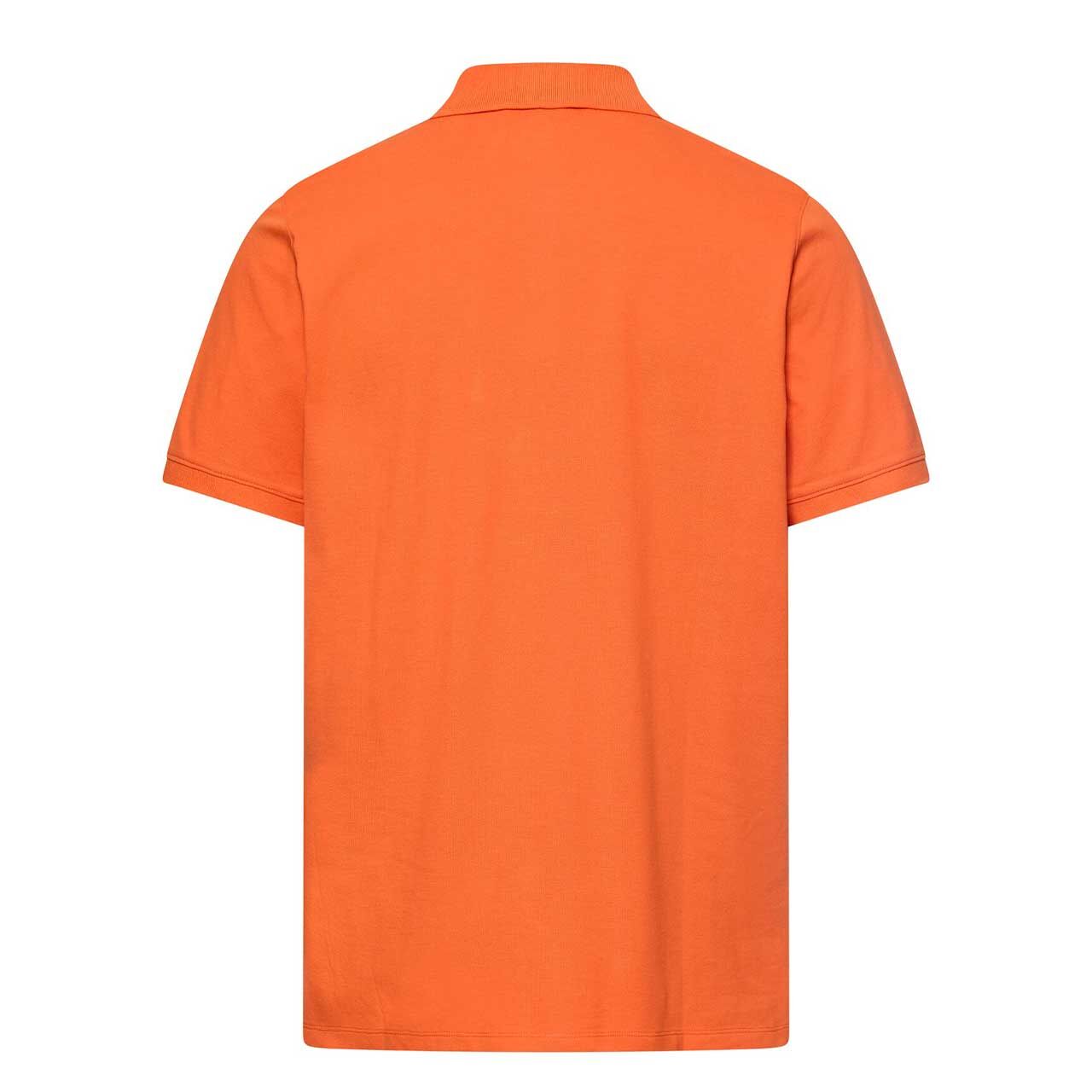 Herren Poloshirt von Camel active in Orange, Rückansicht