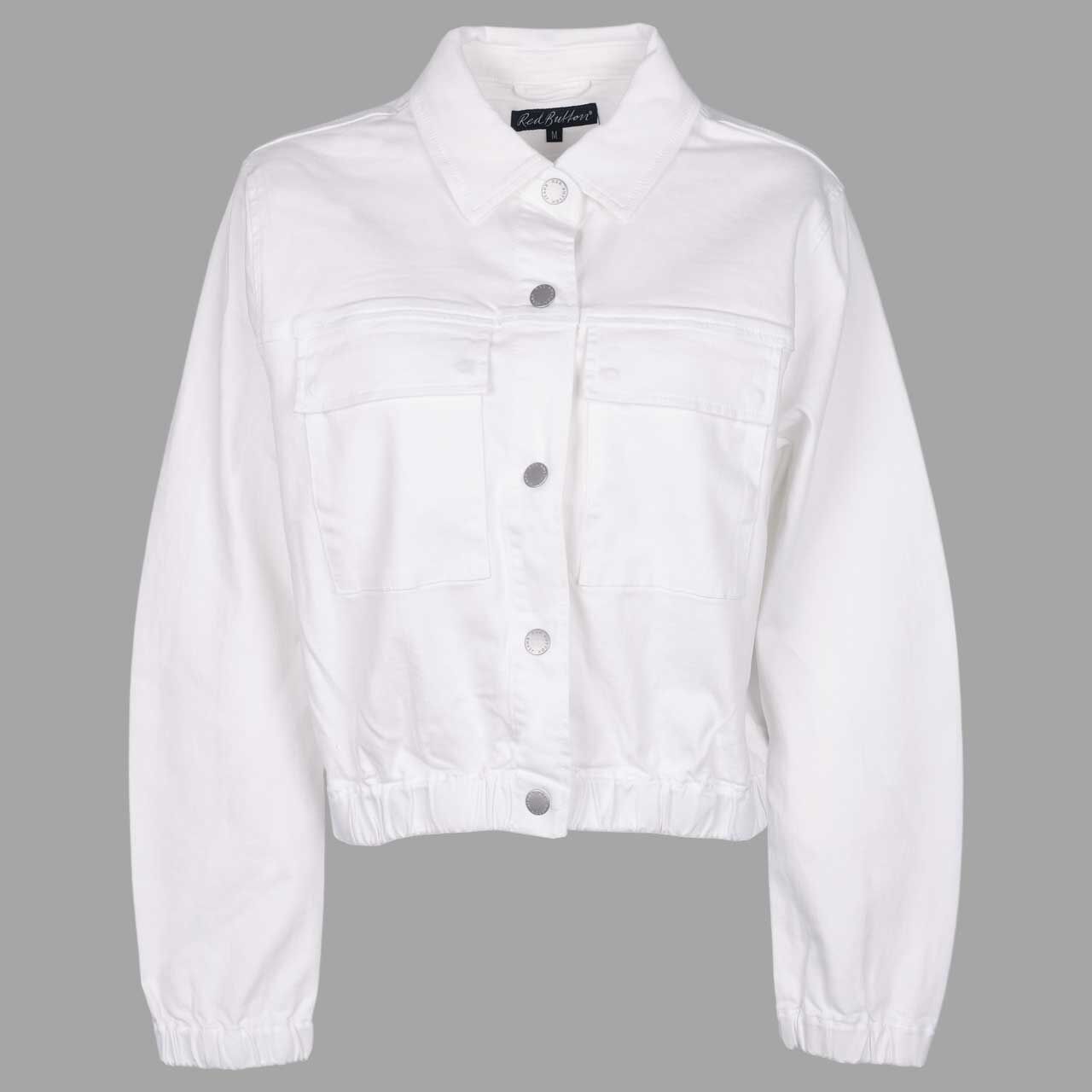 Red Button Damen Jeansjacke Juno Jacket white denim