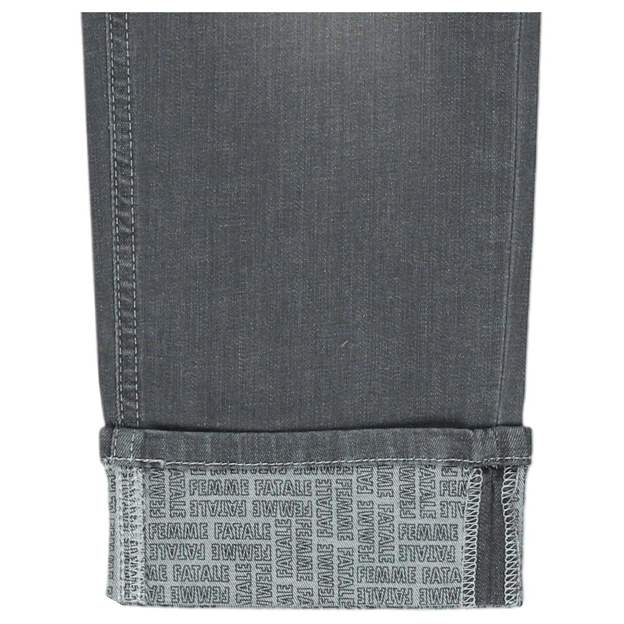 Angels Cira Edgy 7/8 Jeans grey used buffi