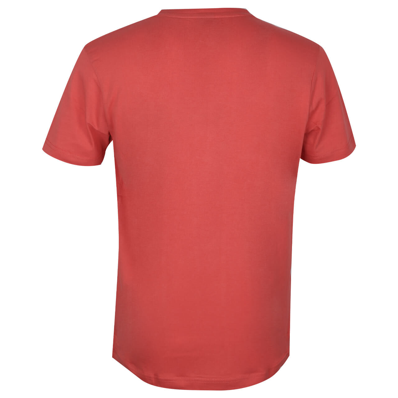 Lerros Herren Serafino T-Shirt hibiscus red printed 