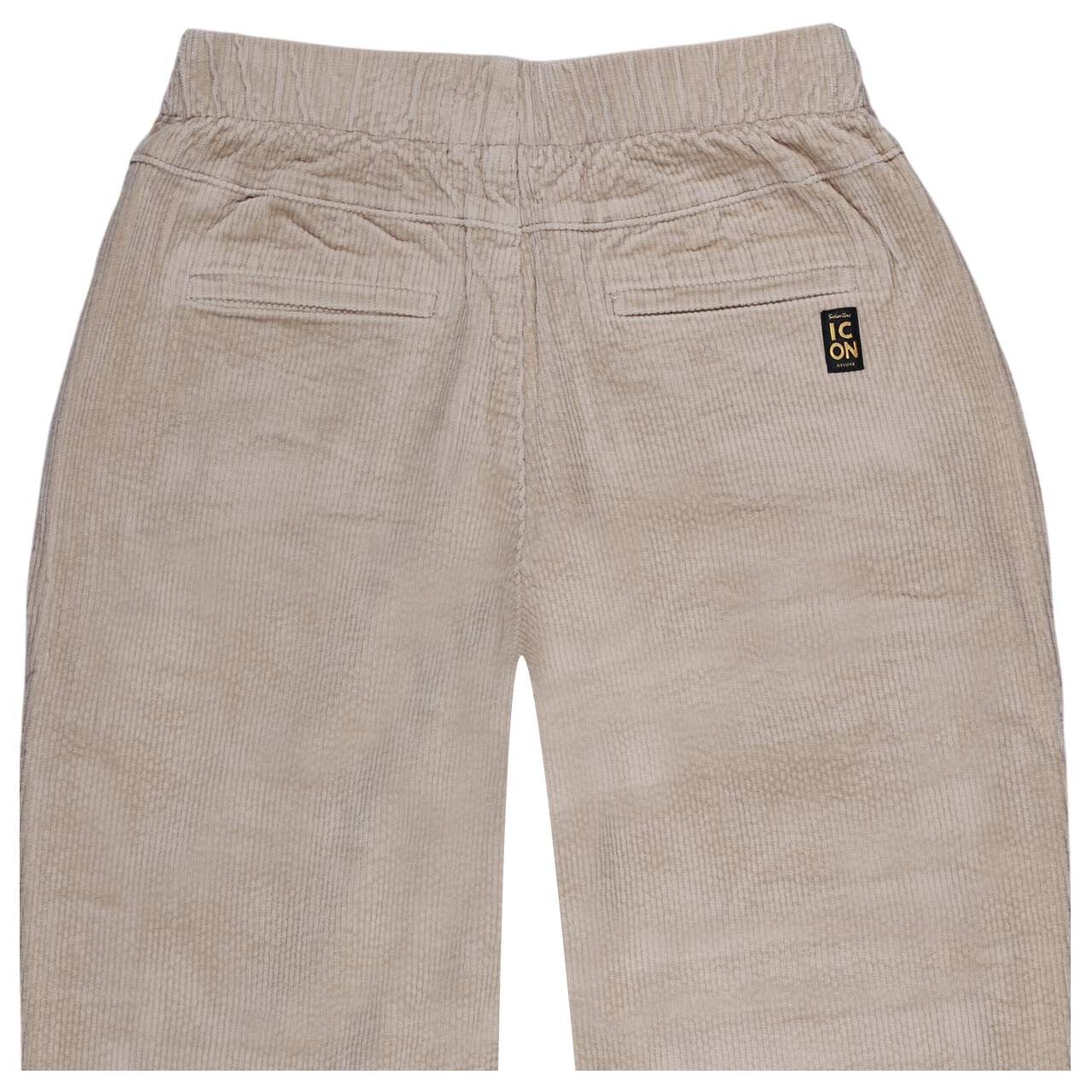 Damen 7/8 Cordhose Heartbreaker von Senoritas ICON in Hellbeige, detaillierte Rückansicht