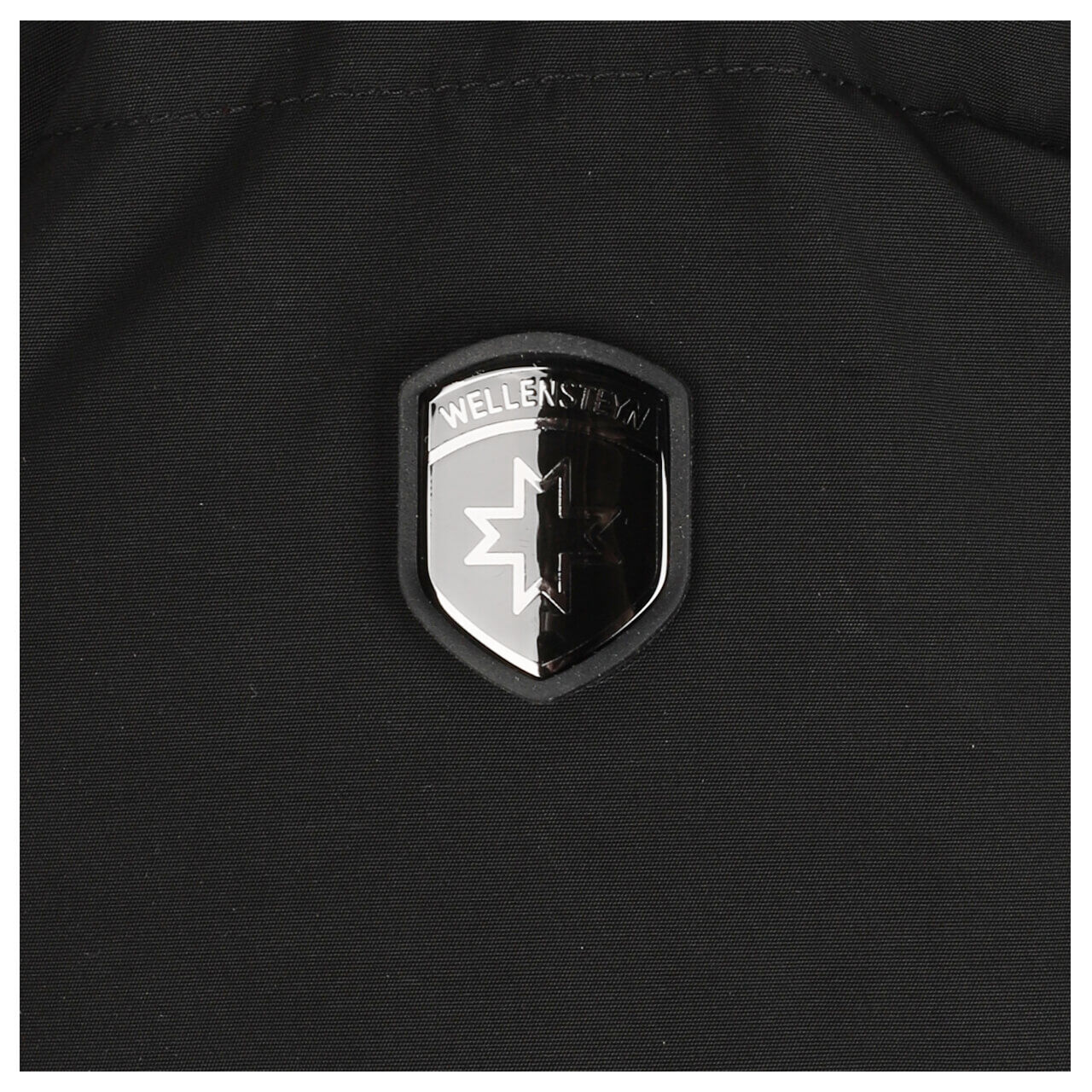 Herren Jacke Royal Flash Men von Wellensteyn in Schwarz, detaillierte Ansicht vom Logo