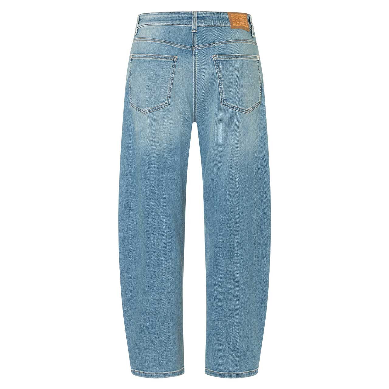 Damen 7/8 Jeans Danni von MAC in Hellblau angewaschen, Rückansicht