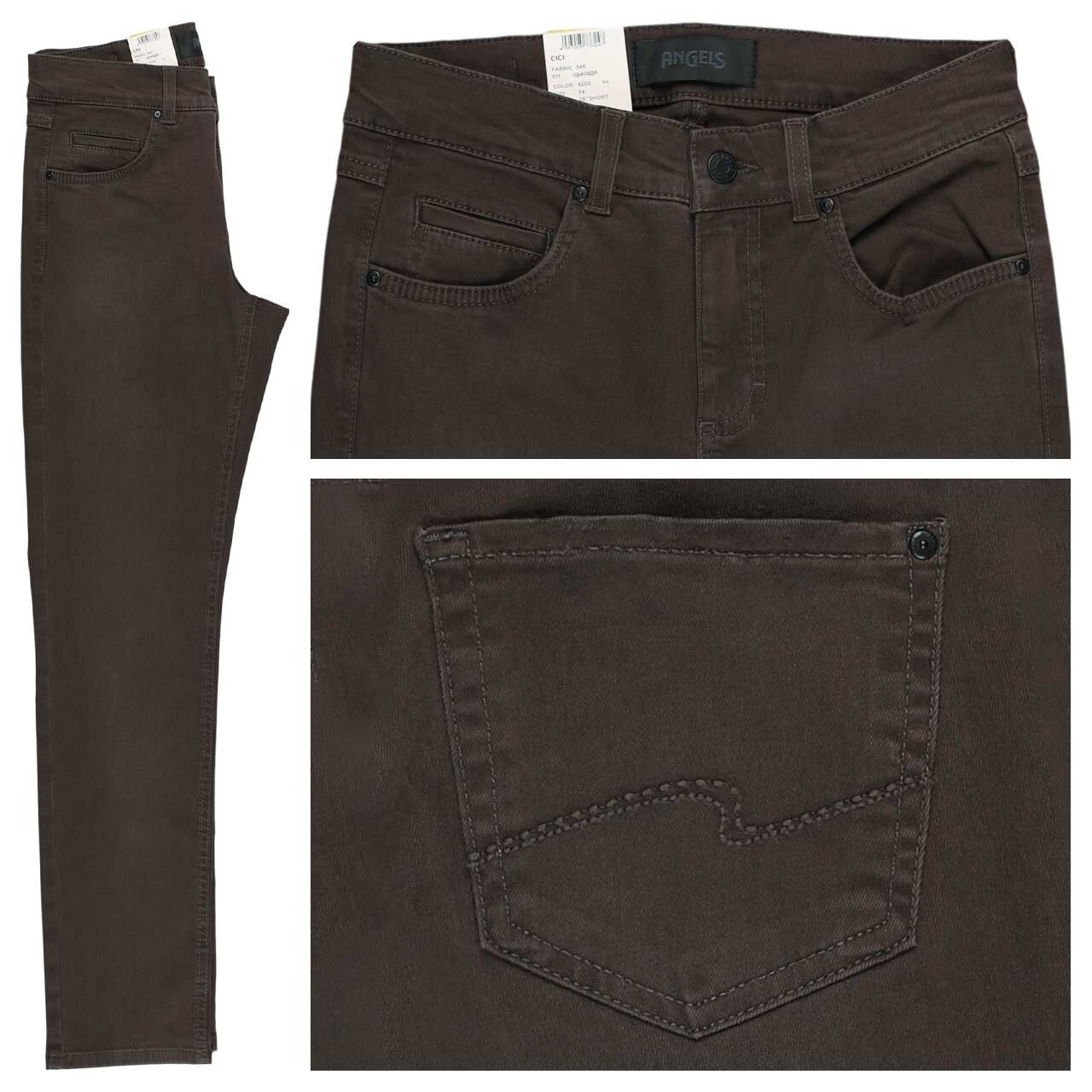 Angels Cici Jeans chocolate used