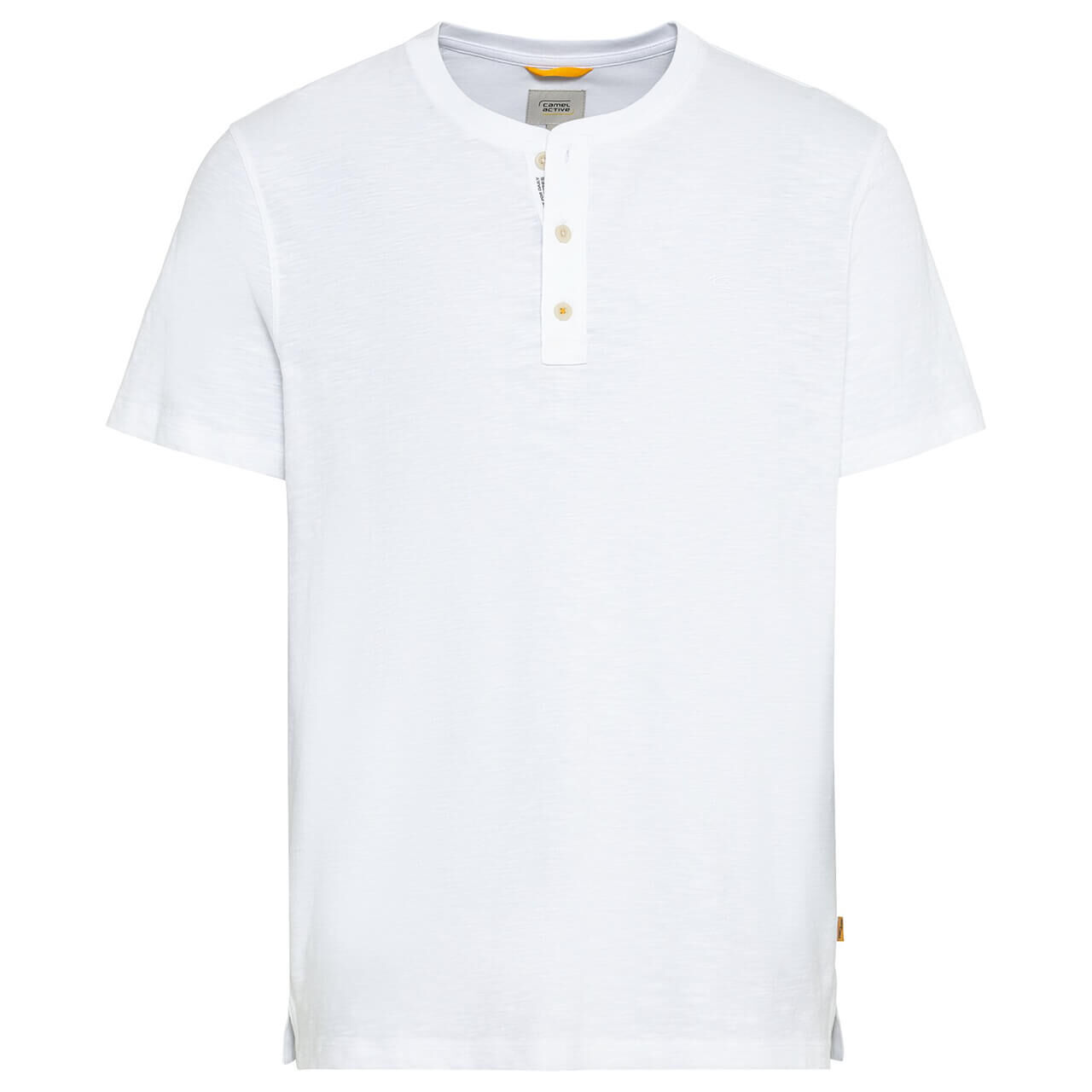 Camel active Herren T-Shirt Henley white Camel active Herren T-Shirt Henley white