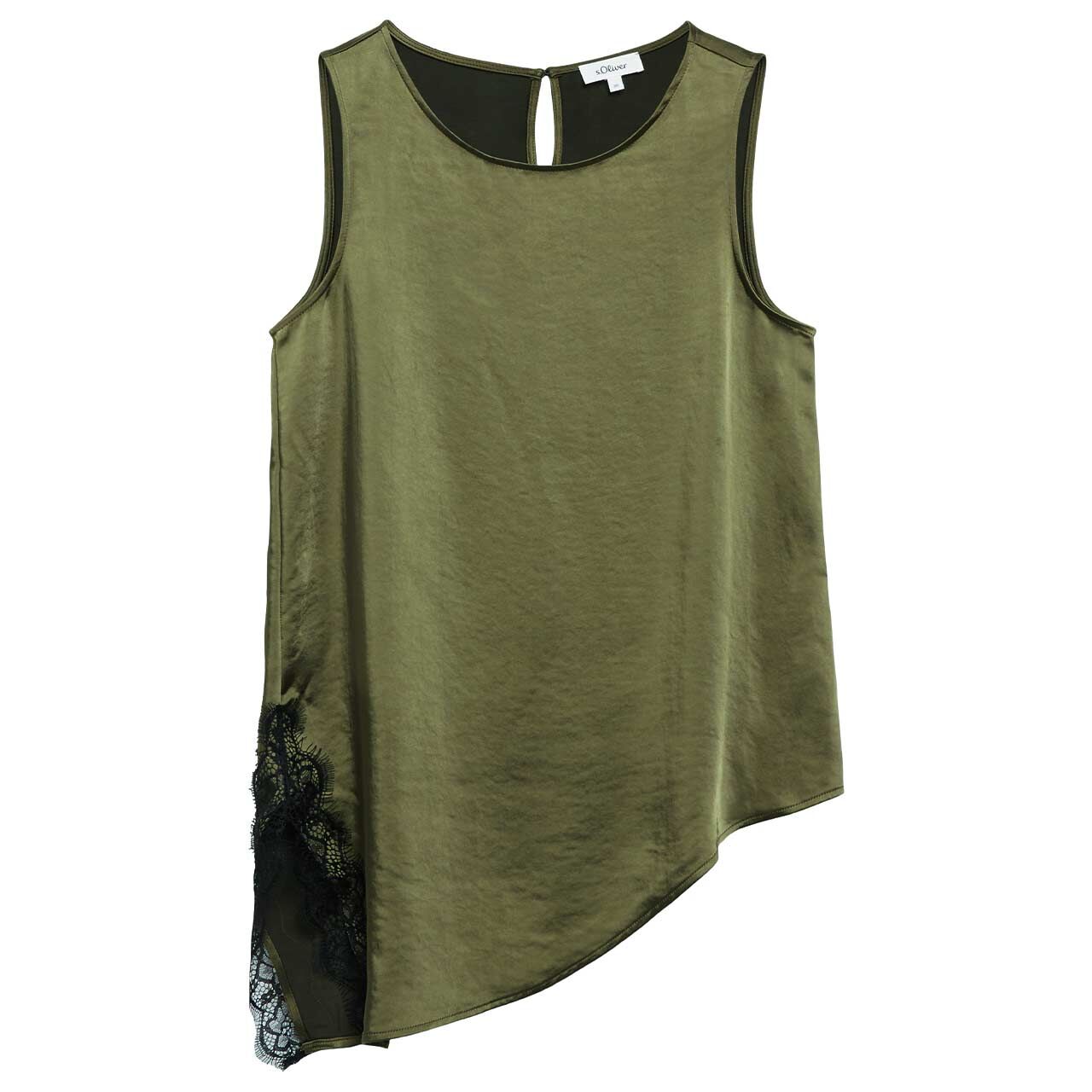 s.Oliver Damen Blusen Top urban khaki