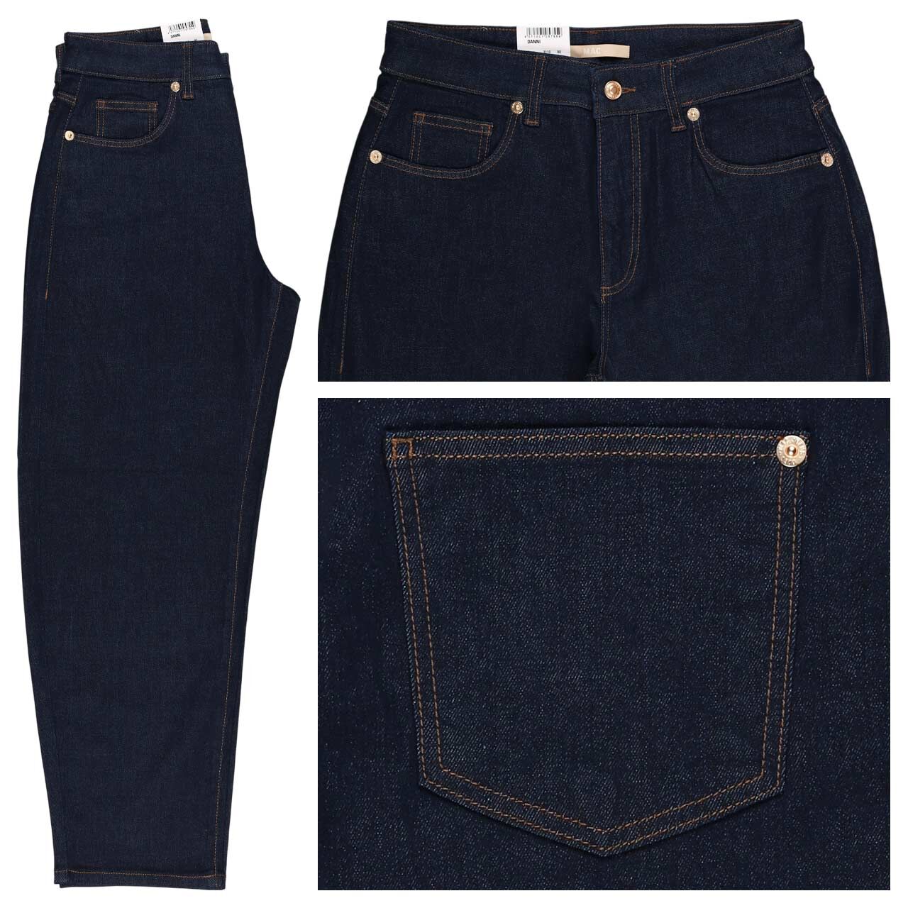 MAC Danni Ankle Jeans fashion rinsed