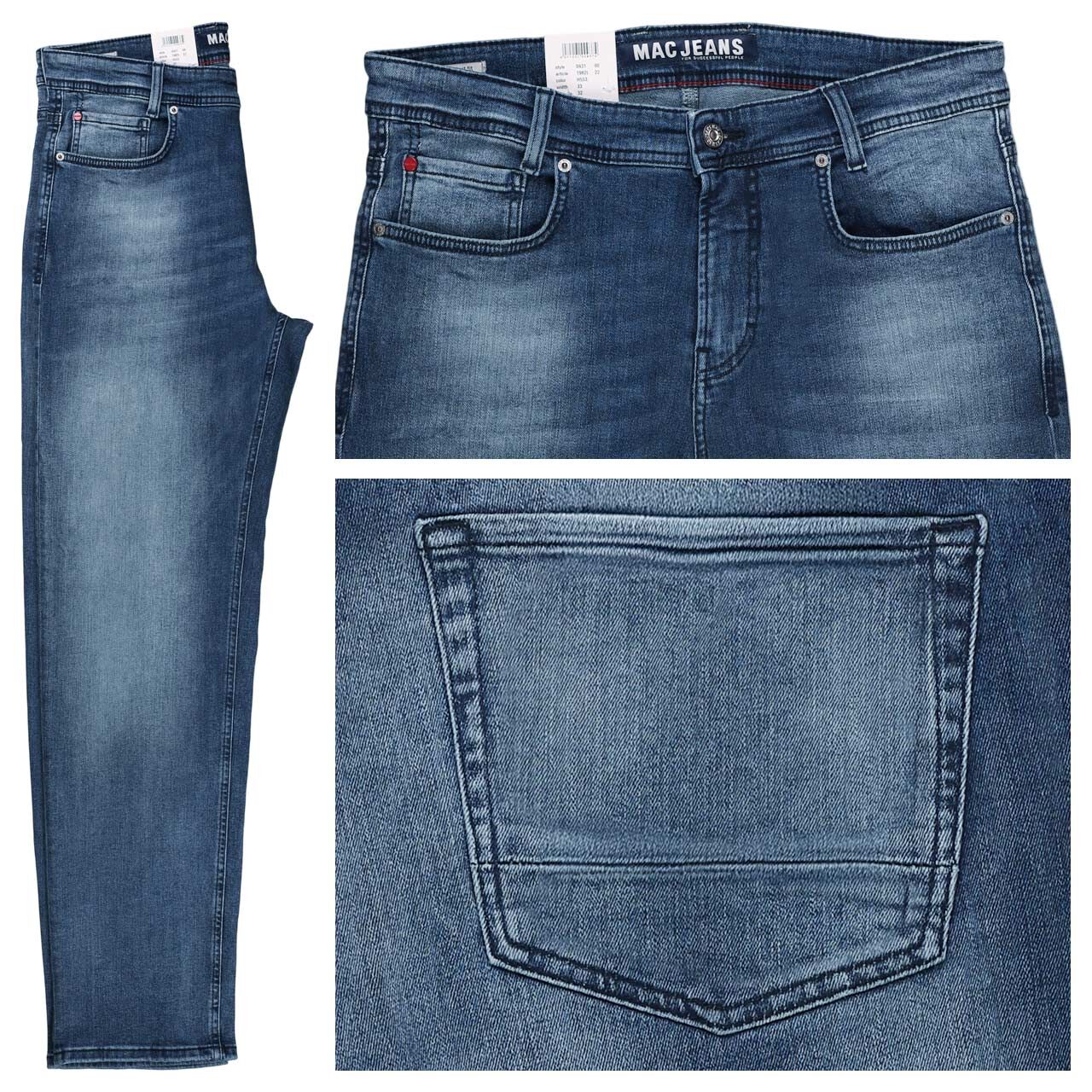 MAC Rick Jeans mid blue authentic wash