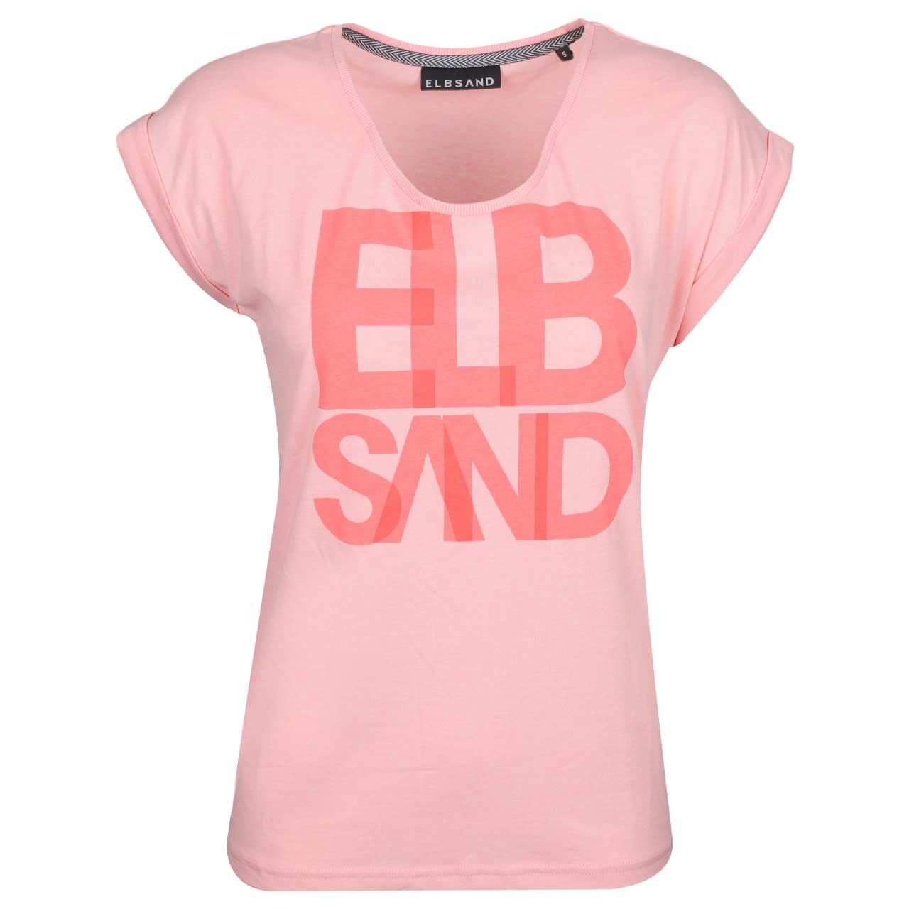 Elbsand Damen T-Shirt Eldis papaya melange