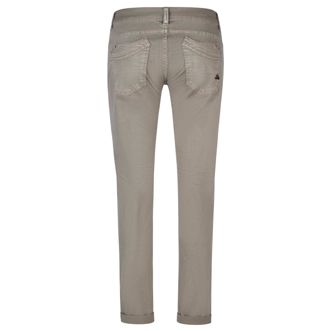Damen Baumwollhose Malibu Stretch Twill von Buena Vista in Grau, Rückansicht