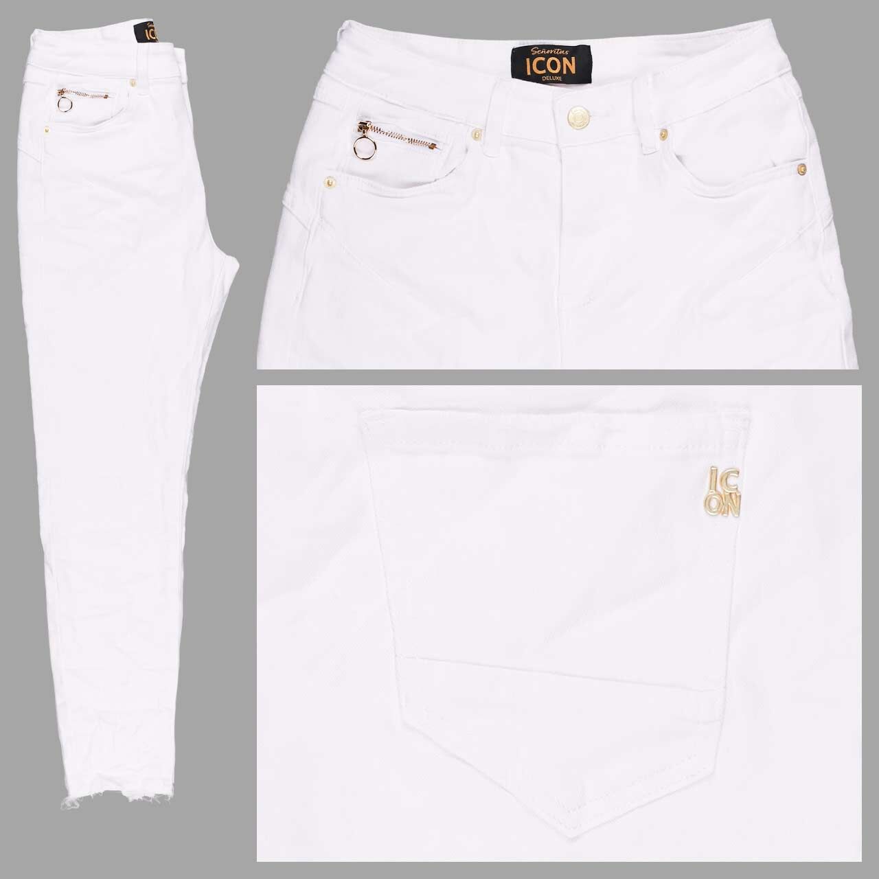 Senoritas ICON California Sunrise 7/8 Jeans white