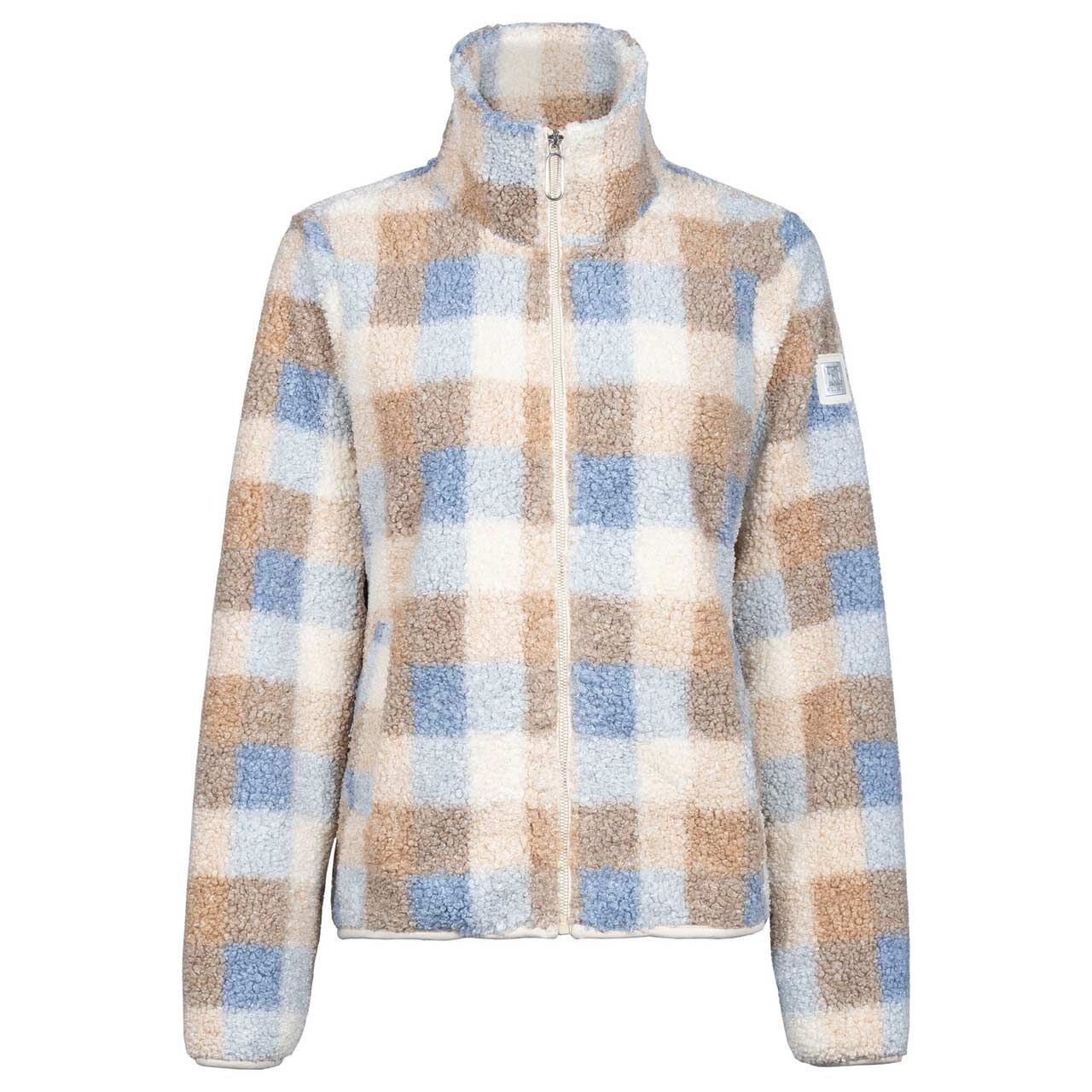 Soquesto Damen Teddyjacke oat beige