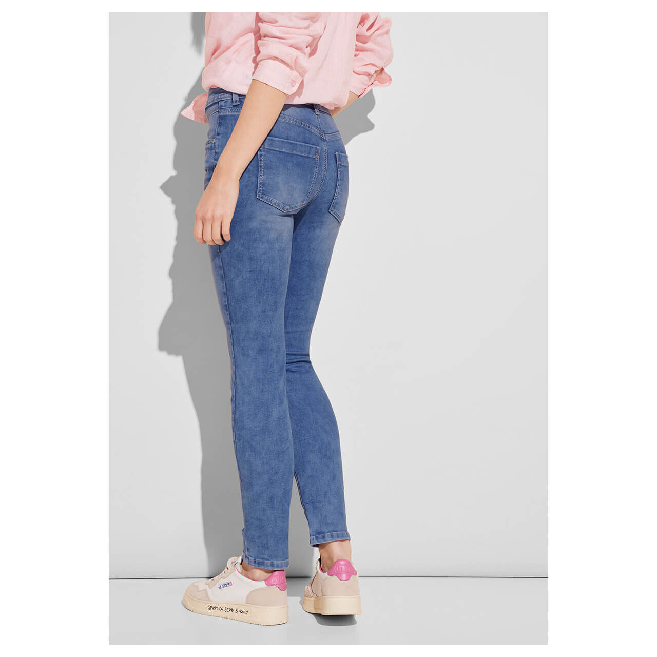 Street One York Ankle Jeans light blue washed