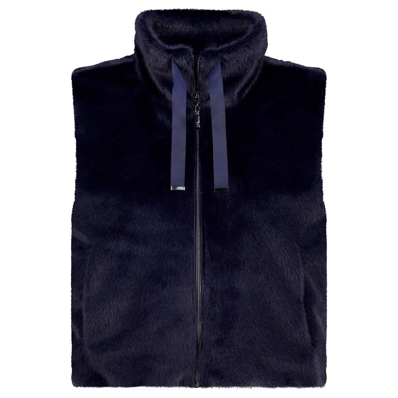 Monari Damen Weste dark blue plush