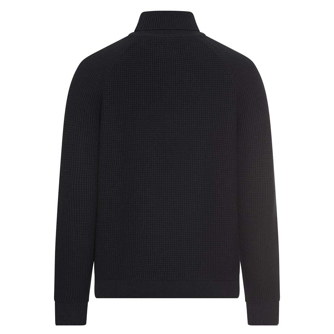 Herren Rollkragen Pullover von Camel active in Dunkelblau, Rückansicht
