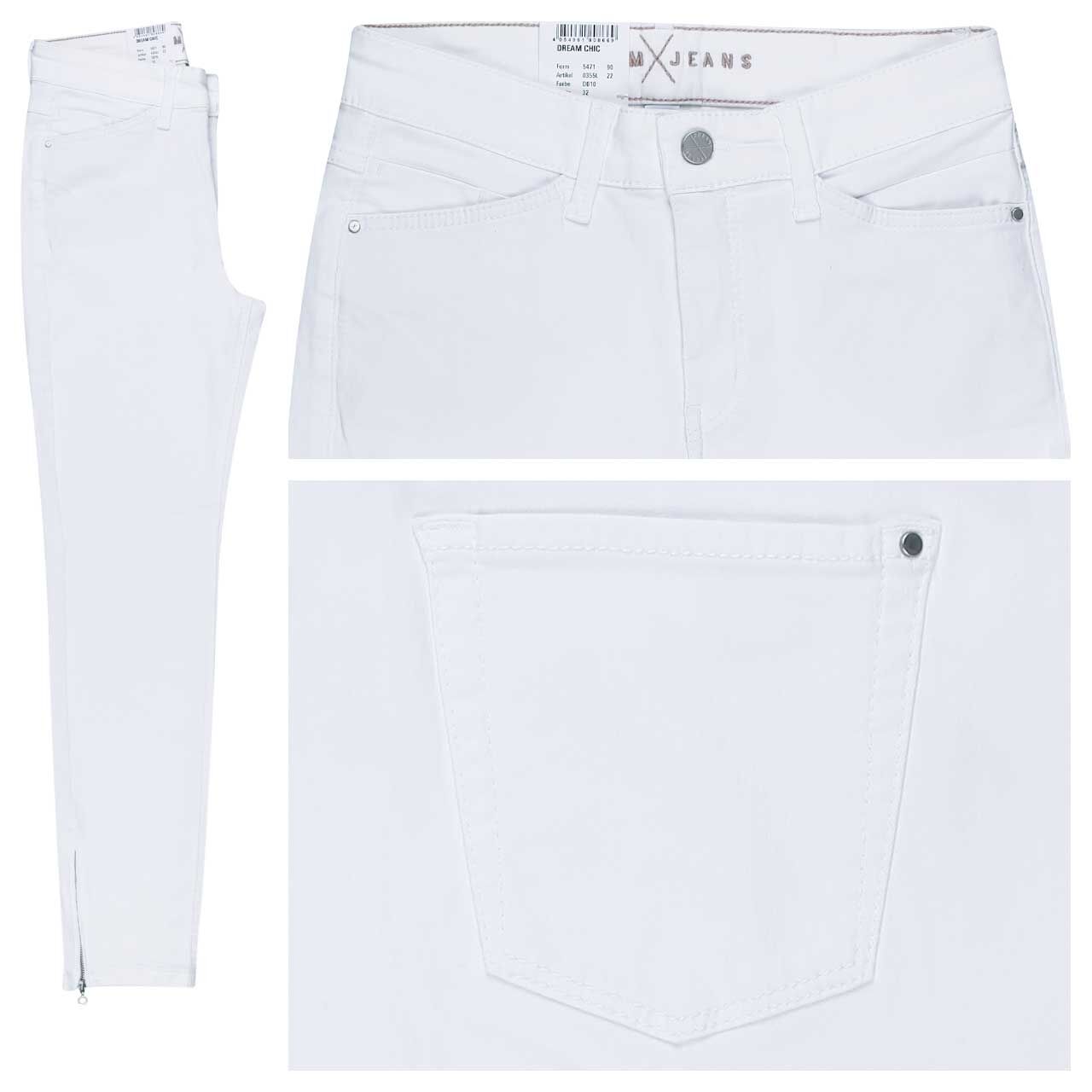 MAC Dream Chic 7/8 Jeans white