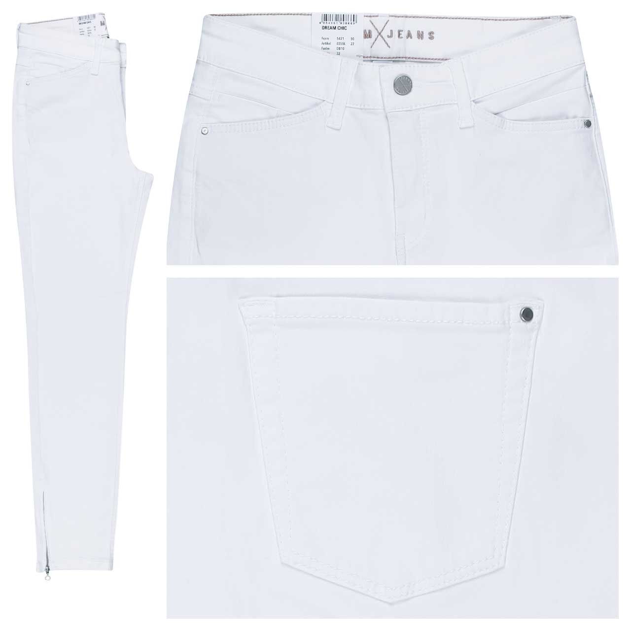 MAC Dream Chic 7/8 Jeans white MAC Dream Chic 7/8 Jeans white