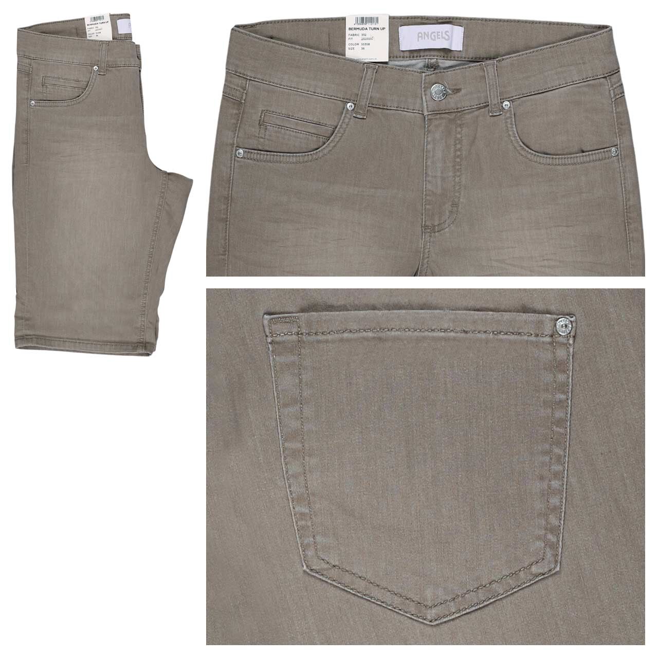 Angels Bermuda TU Jeans light khaki used