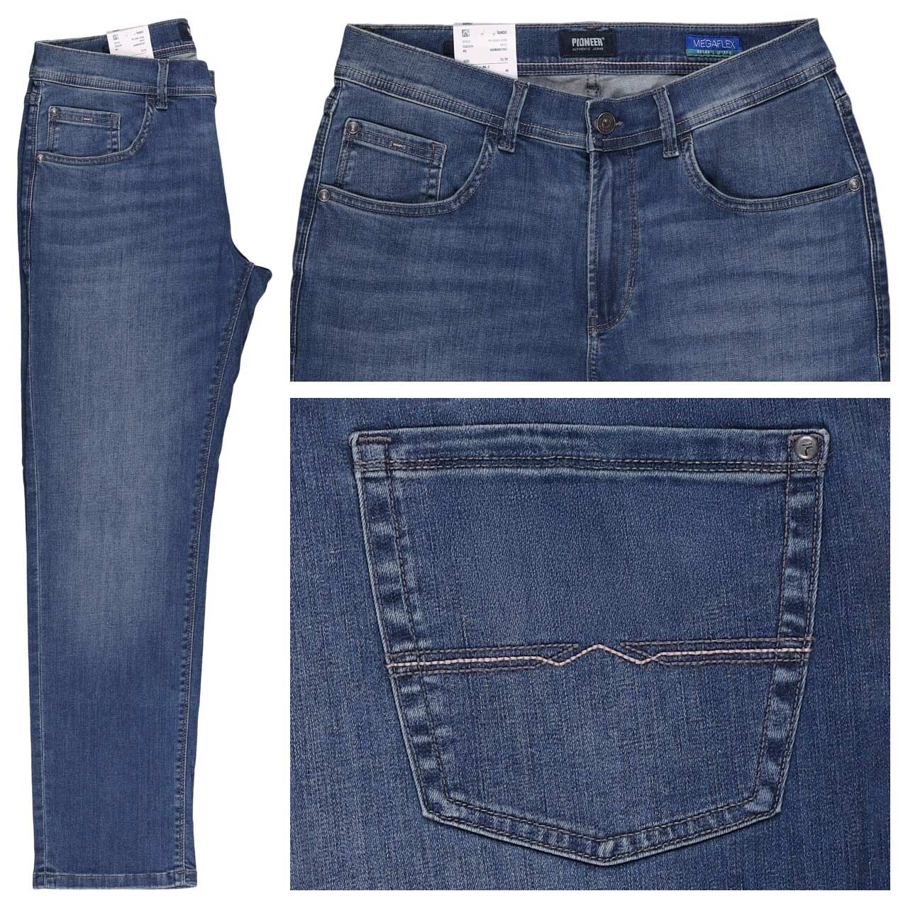 Pioneer Rando Jeans Megaflex mid blue used