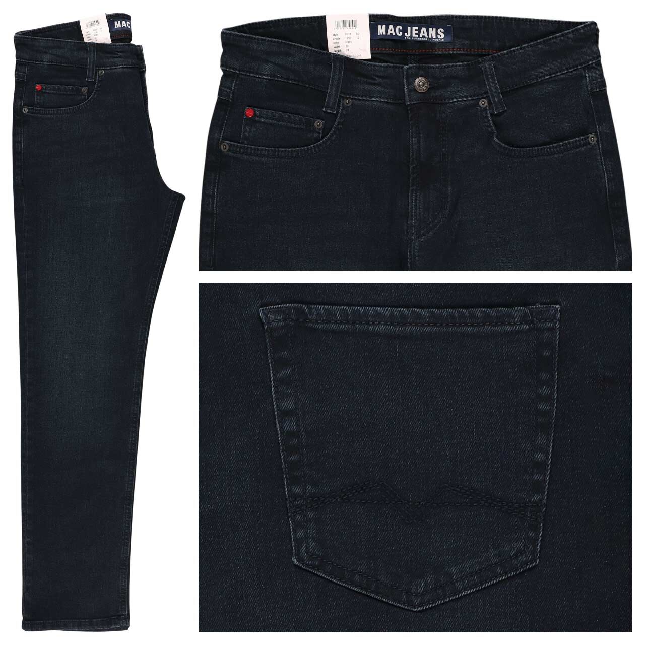 MAC Arne Jeans blue black used