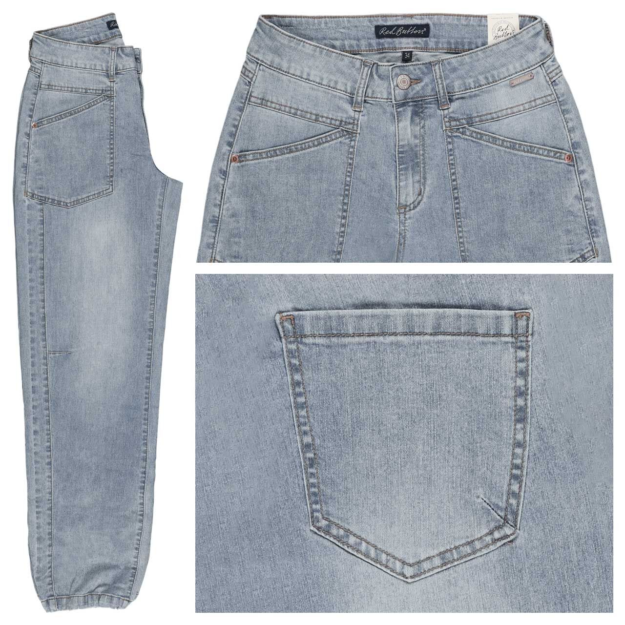 Red Button Jules Jogpants Ankle Jeans light stone