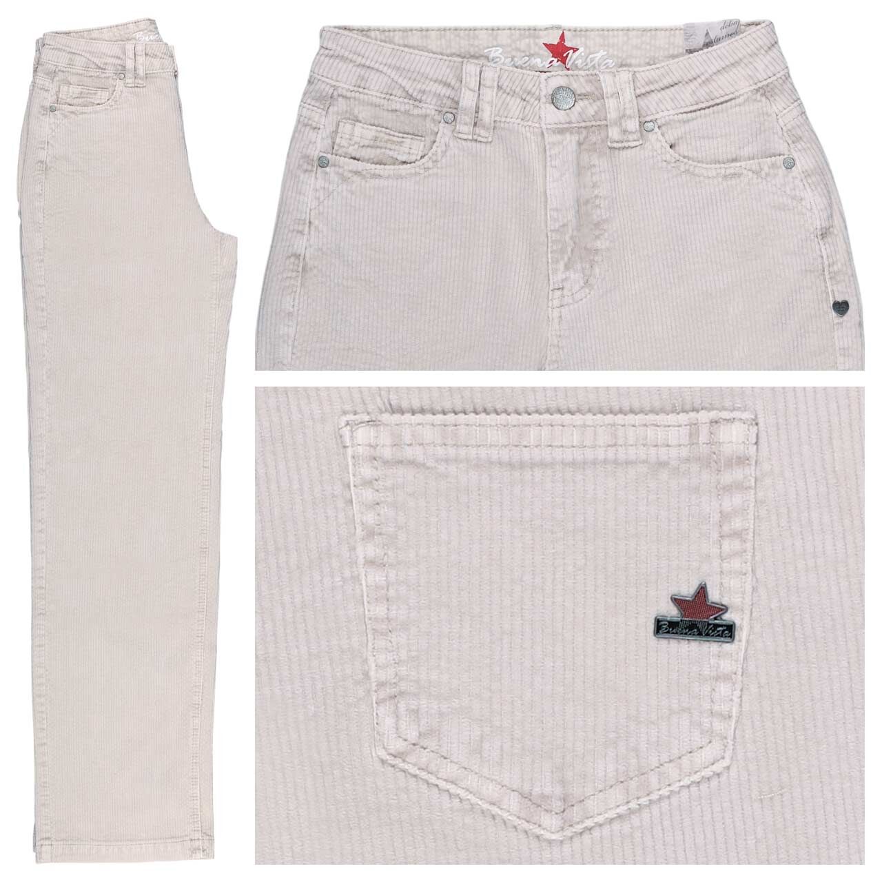 Buena Vista Straight Pants Corduroy Cordhose vintage cream