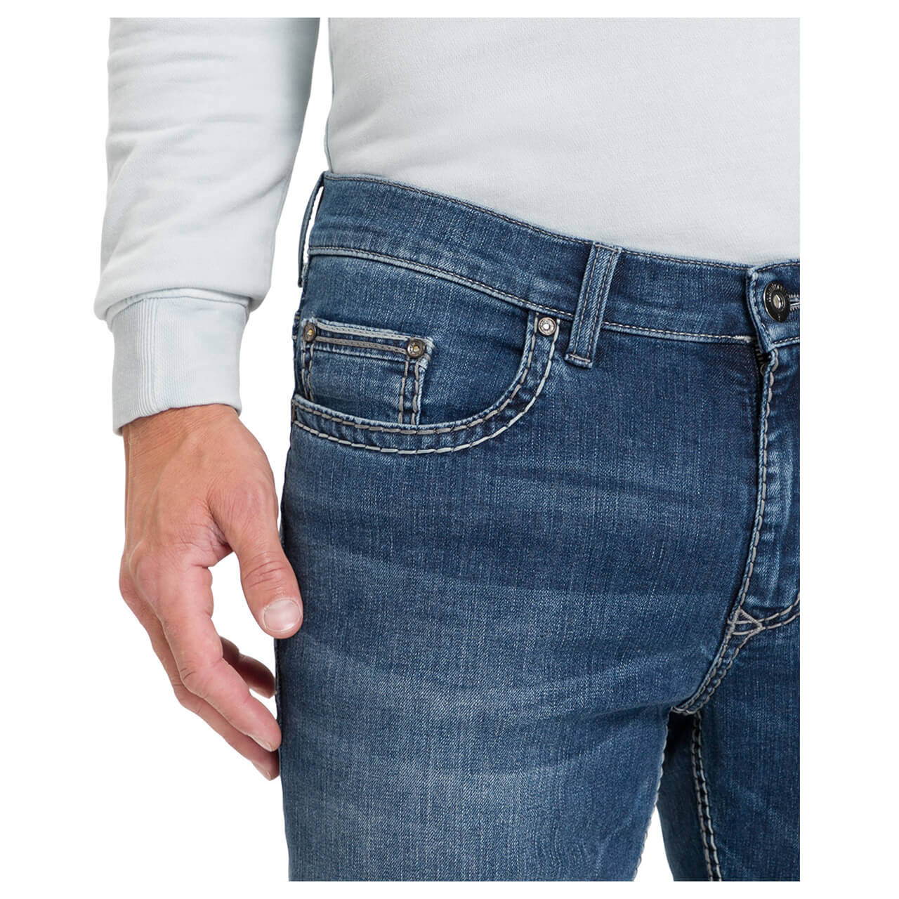 Pioneer Rando Jeans Megaflex blue used buffies Pioneer Rando Jeans Megaflex blue used buffies