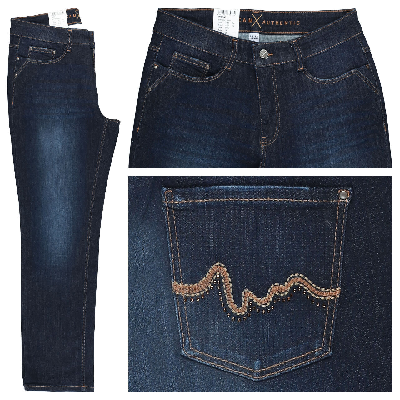 MAC Dream Jeans Strass fancy used washed MAC Dream Jeans Strass fancy used washed