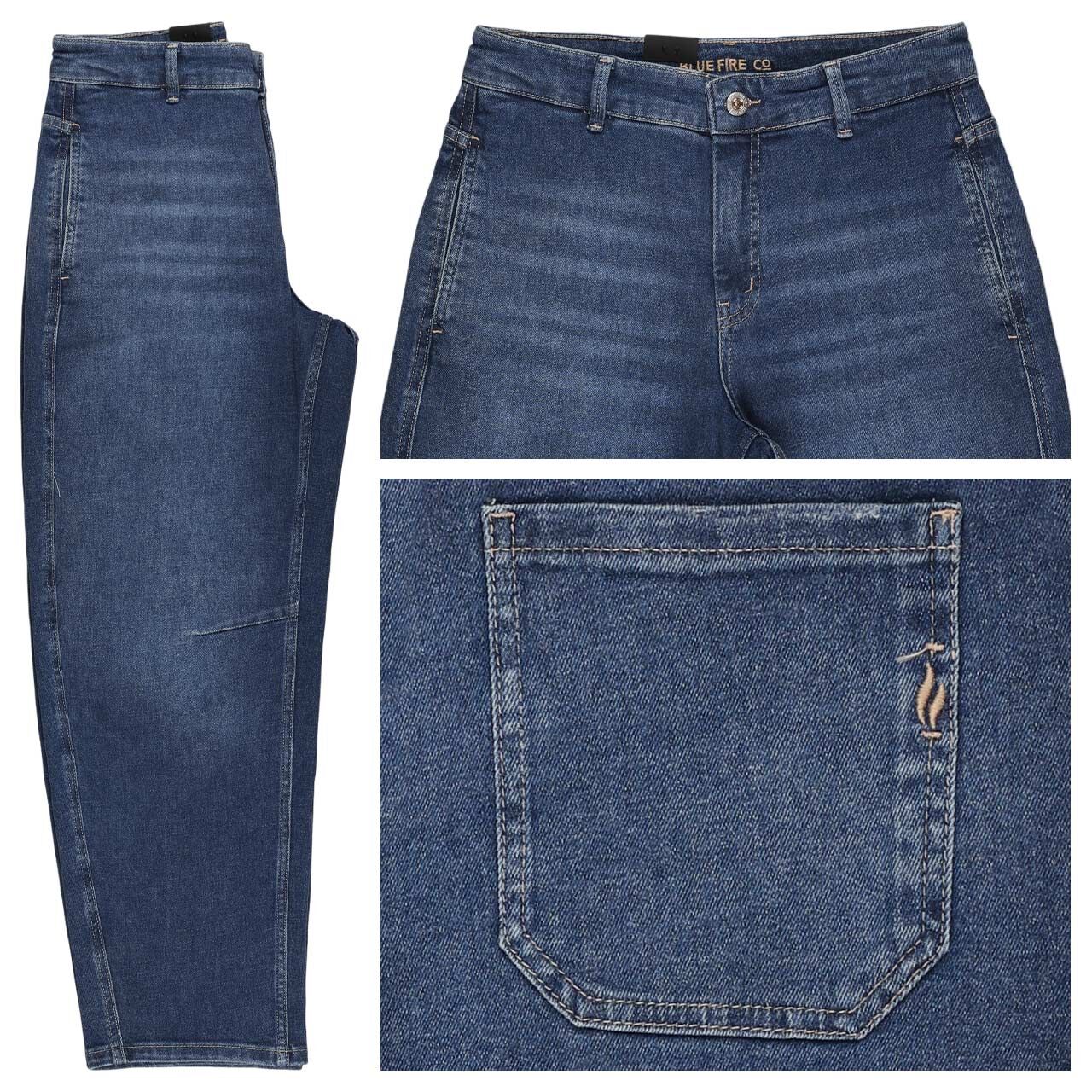 Blue Fire Zoe Jeans crispy denim