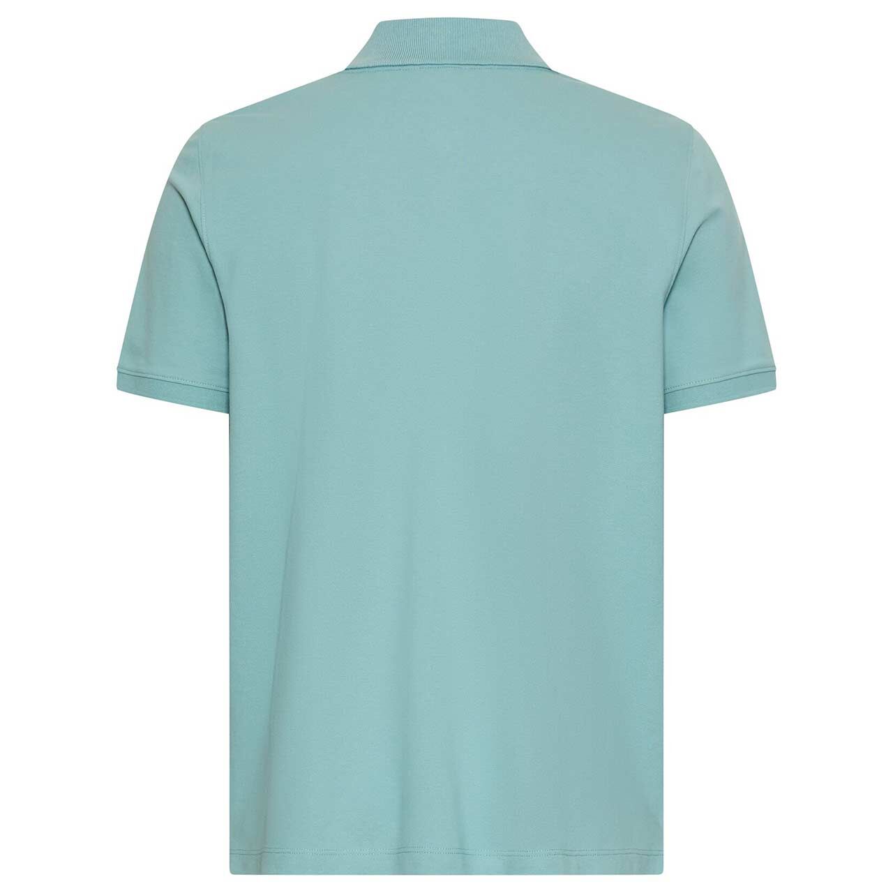 Herren Poloshirt von Camel active in Türkis, Rückansicht