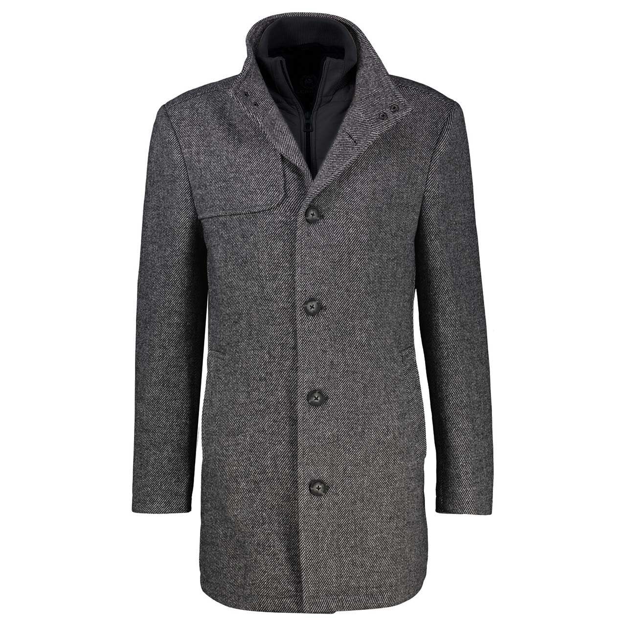 Lerros Herren Mantel basalt grey