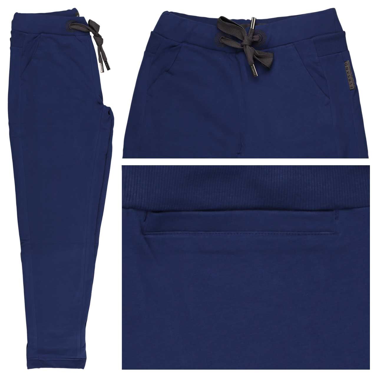 Elbsand Brinja Jogpants Ankle Baumwollhose electric blue