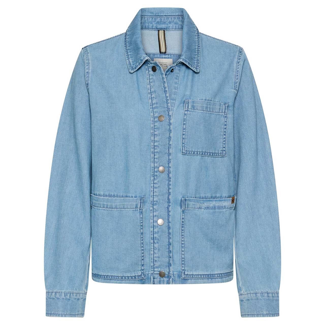 Camel active Damen Hemdjacke light blue used