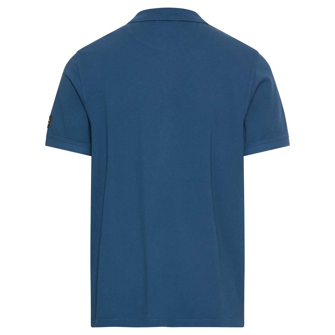 Herren Poloshirt von Camel active in Blau, Rückansicht