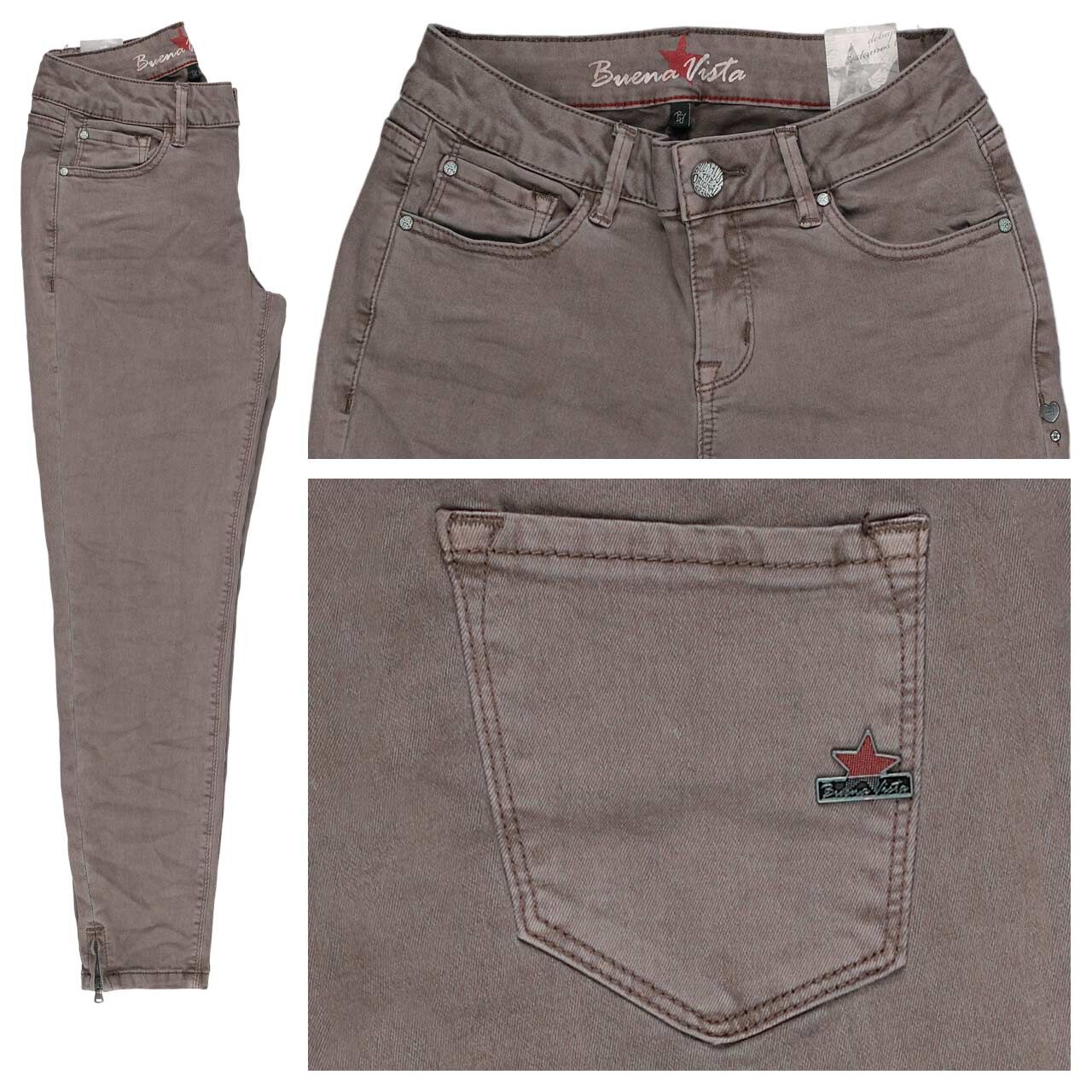 Buena Vista Italy V 7/8 Stretch Twill Baumwollhose stone