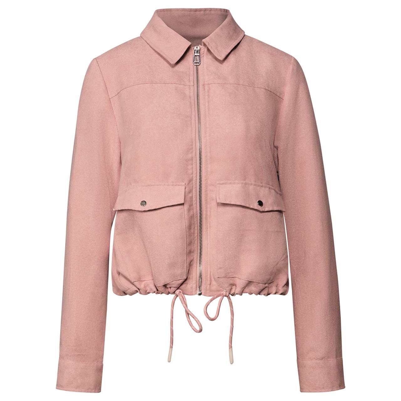 Street One Cord Damen Jacke Corduroy Jacket faded rose