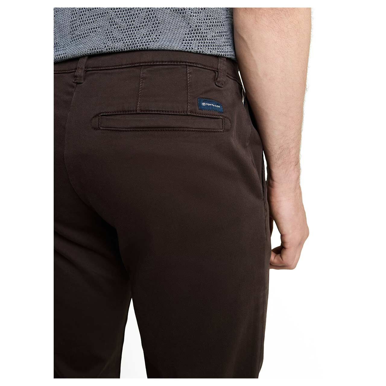 Tom Tailor Simon Chinohose dark chocolate brown