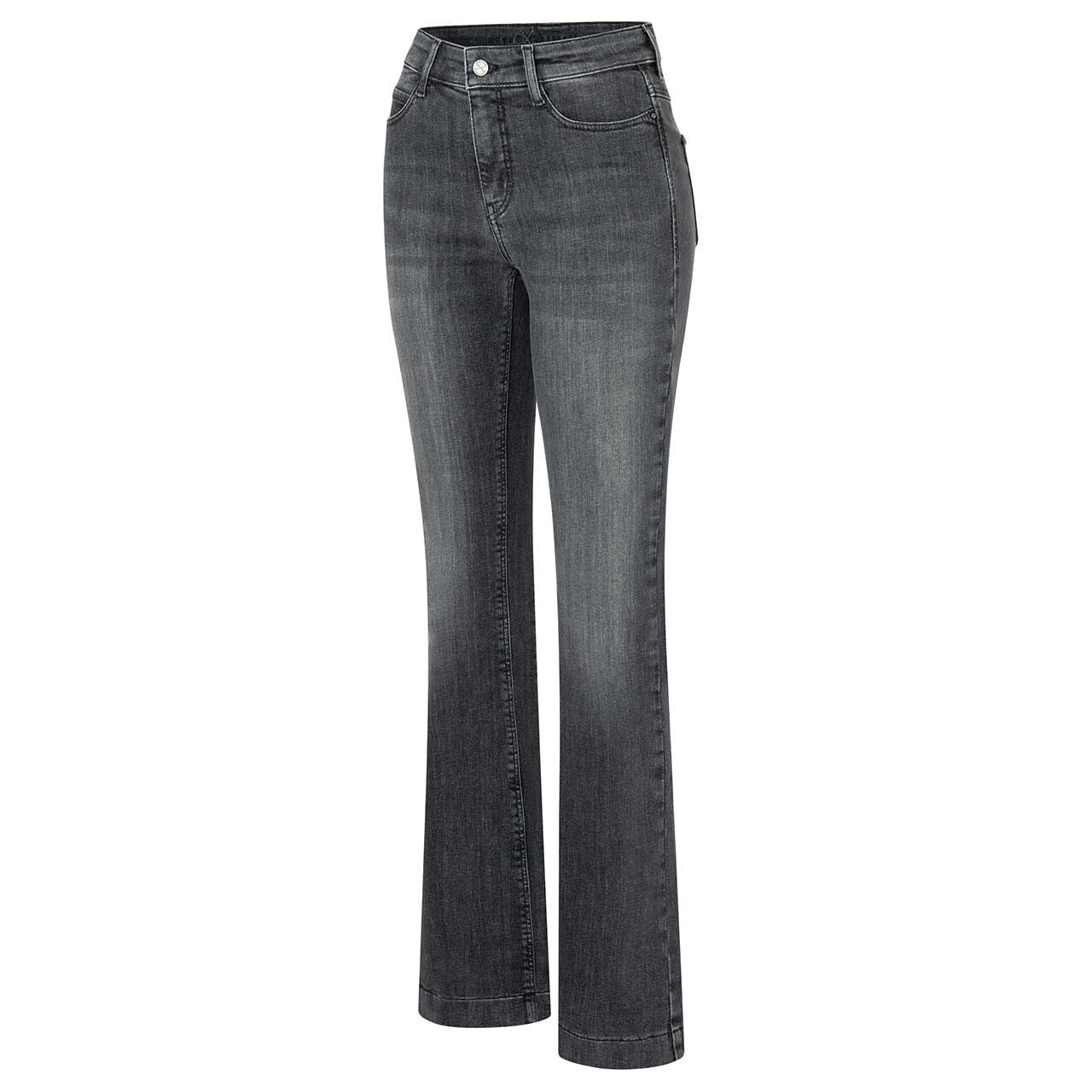 Damenjeans Dream Boot von MAC in Grau angewaschen, Seitenansicht