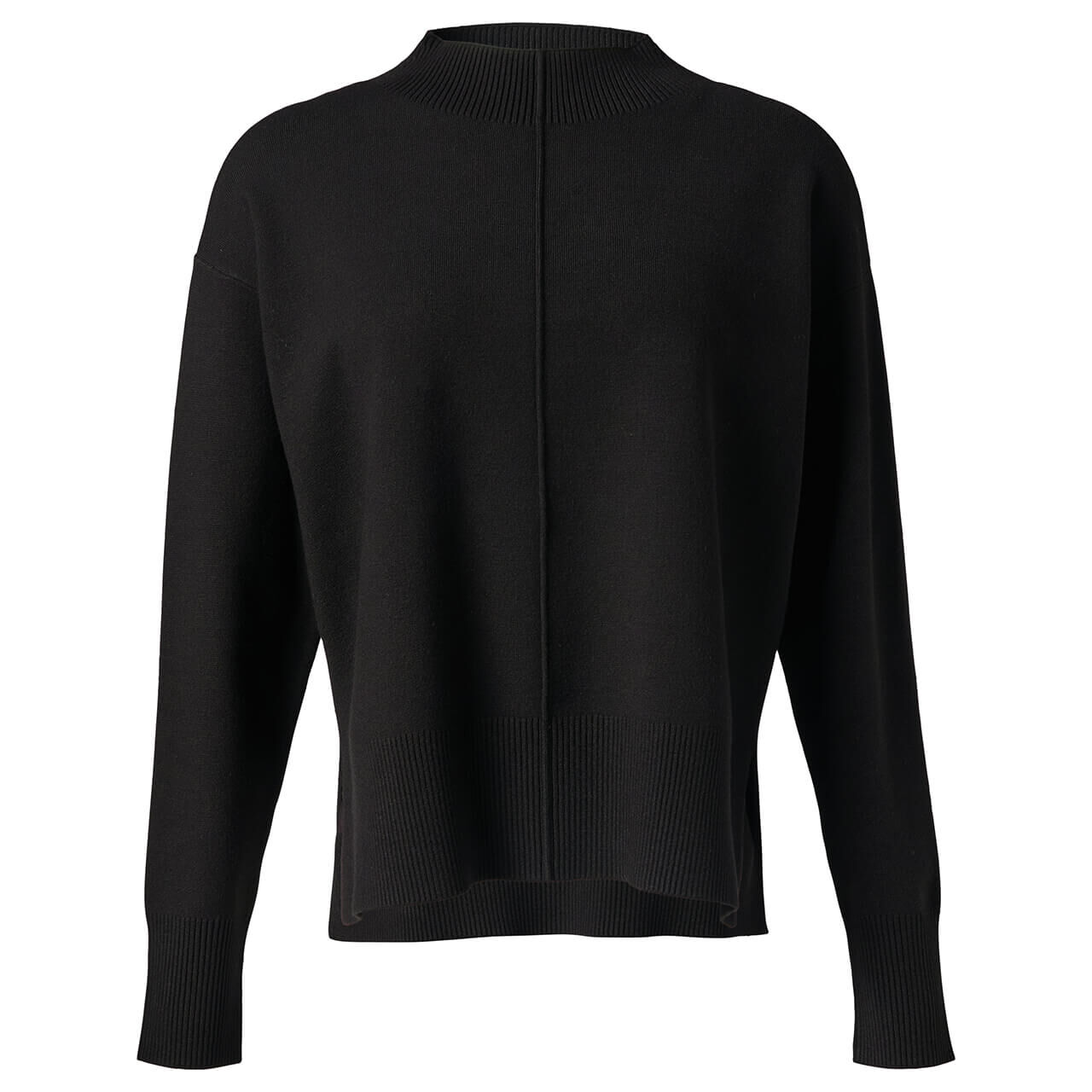 Comma Damen Pullover black