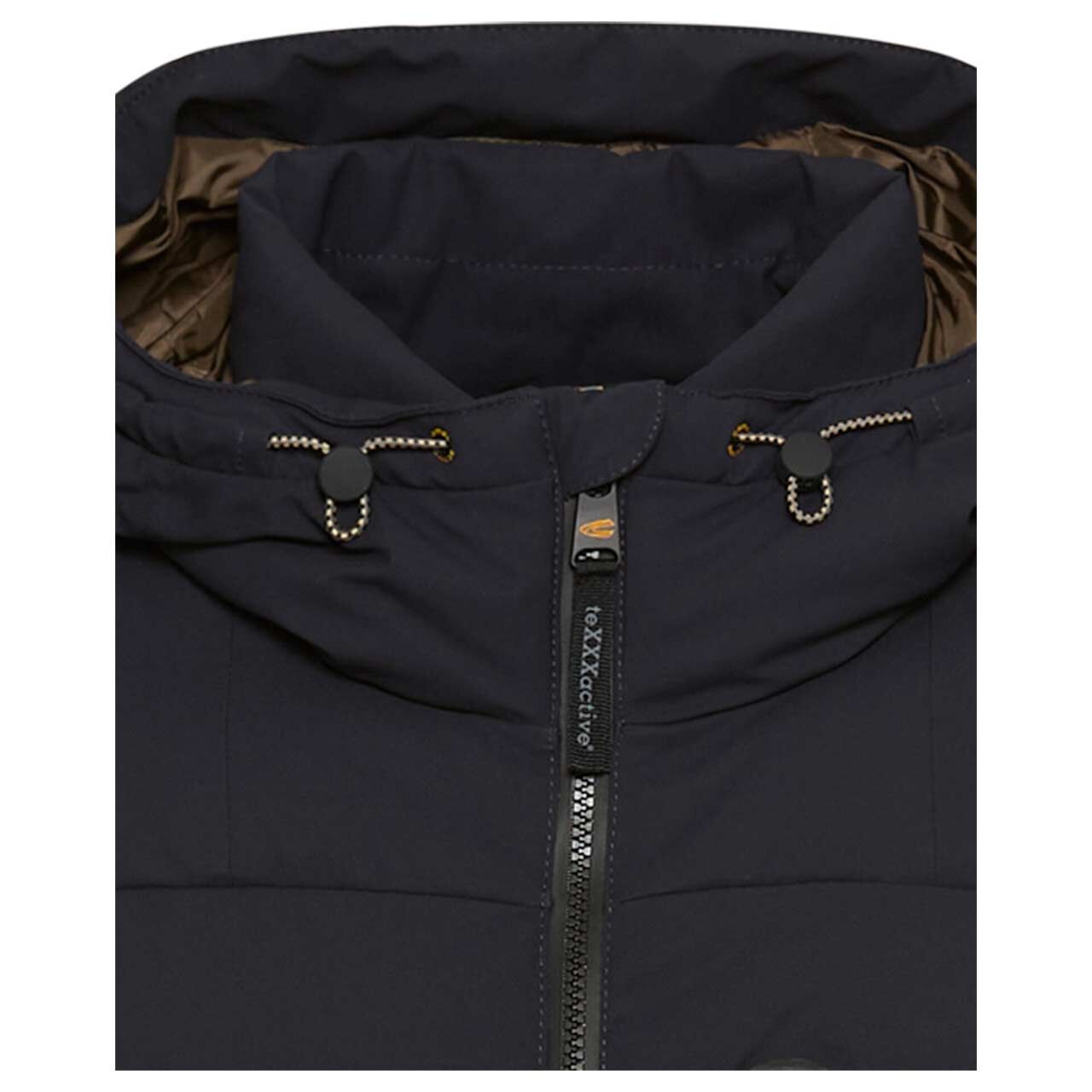 Herren Jacke von Camel active in Dunkelblau, detaillierte Vorderansicht